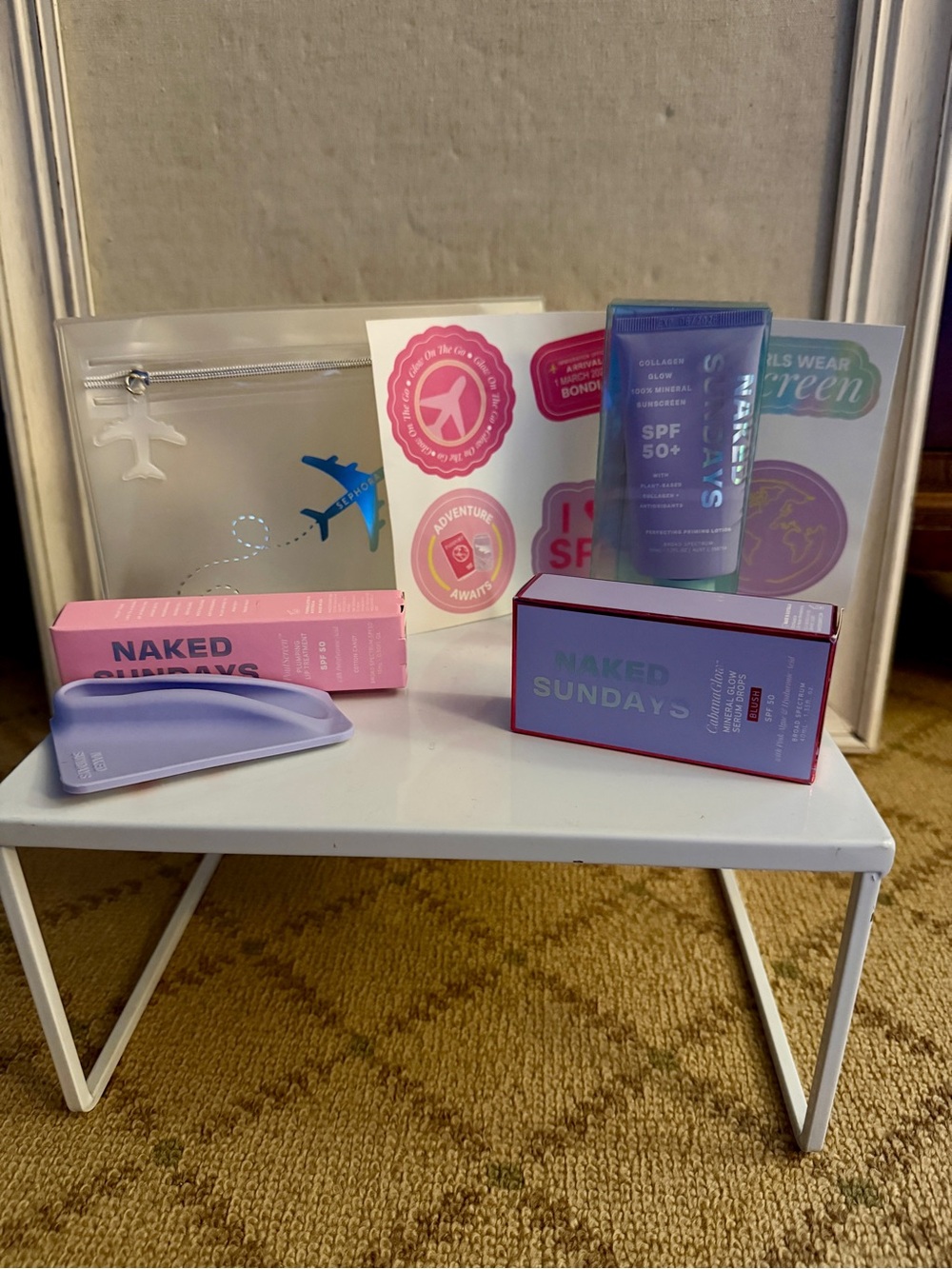 Naked Sundays Assorted Hydration Travel Products NWT